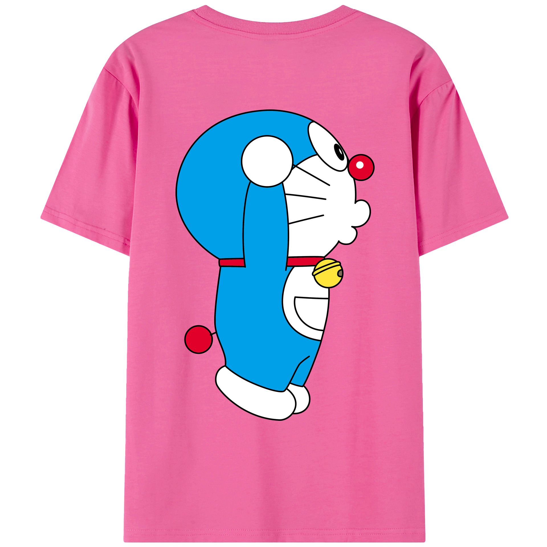 （画像用） ドラえもん Doraemon レディース半袖Tシャツ(バックプリント)